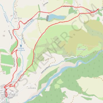 Itinéraire La Roche des Arnaux, distance, dénivelé, altitude, carte, profil, trace GPS