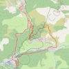 Itinéraire Trois Villages, distance, dénivelé, altitude, carte, profil, trace GPS