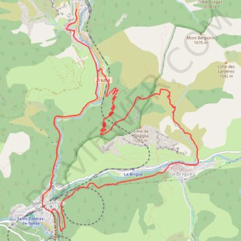 Itinéraire Trois Villages, distance, dénivelé, altitude, carte, profil, trace GPS