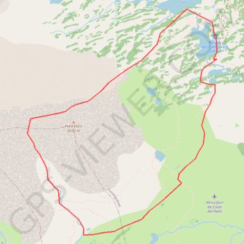 Itinéraire Les 2 Pérics au départ du refuge des Camporells, distance, dénivelé, altitude, carte, profil, trace GPS