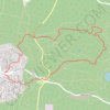 Itinéraire Dunes et forêts à Seignosse-le-Penon, distance, dénivelé, altitude, carte, profil, trace GPS