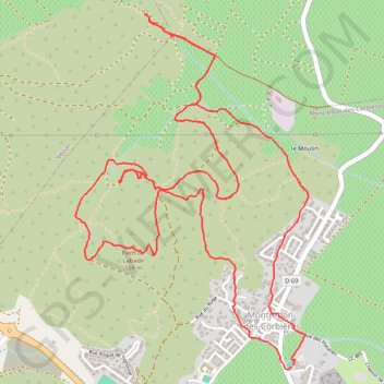 Itinéraire Montredon-des-Corbières, distance, dénivelé, altitude, carte, profil, trace GPS