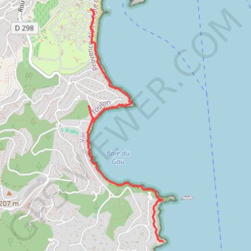 Itinéraire Pointe de l'Esquillette - Bormes-les-Mimosas, distance, dénivelé, altitude, carte, profil, trace GPS