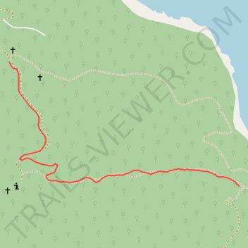 Itinéraire AgiosGeorgios, distance, dénivelé, altitude, carte, profil, trace GPS