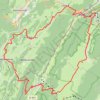 Itinéraire Randonnée dans le Haut-Jura - Colomby de Gex, distance, dénivelé, altitude, carte, profil, trace GPS