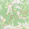 Itinéraire Forêt de Betchat, distance, dénivelé, altitude, carte, profil, trace GPS