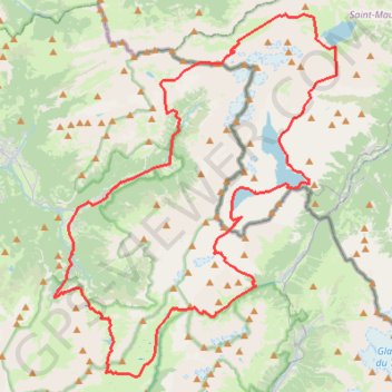 Itinéraire Tour du Ruan, distance, dénivelé, altitude, carte, profil, trace GPS