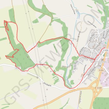 Itinéraire Tour du fort de la bonnelle, distance, dénivelé, altitude, carte, profil, trace GPS