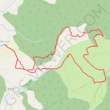 Itinéraire Chapelle Saint Christophe, distance, dénivelé, altitude, carte, profil, trace GPS