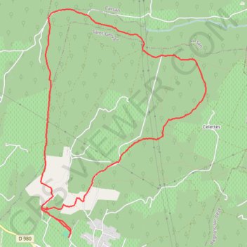 Itinéraire Saint Gervais Roche Bernard Goufre Vidal, distance, dénivelé, altitude, carte, profil, trace GPS