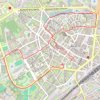Itinéraire Arras, distance, dénivelé, altitude, carte, profil, trace GPS