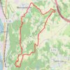 Itinéraire Parc des éoliennes - Beausemblant, distance, dénivelé, altitude, carte, profil, trace GPS