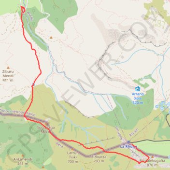 Itinéraire Trail, distance, dénivelé, altitude, carte, profil, trace GPS