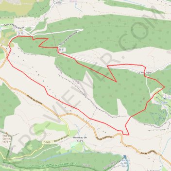 Itinéraire L'aigle d'argent la moulière, distance, dénivelé, altitude, carte, profil, trace GPS