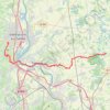 Itinéraire Monthieux-limas, distance, dénivelé, altitude, carte, profil, trace GPS