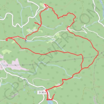 Itinéraire Visite des rochers du Sidobre, distance, dénivelé, altitude, carte, profil, trace GPS