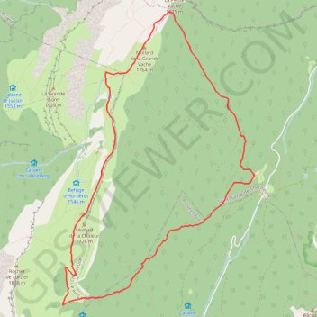 Itinéraire new, distance, dénivelé, altitude, carte, profil, trace GPS
