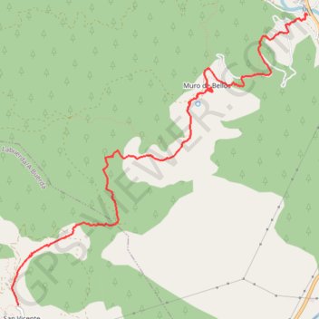 Itinéraire Le chemin de Saint Jacques de Escalona à san vicente de labuerda, distance, dénivelé, altitude, carte, profil, trace GPS