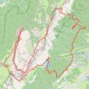 Itinéraire Dent de Crolles en boucle par les pas des Terreaux et de Rocheplane (Chartreuse), distance, dénivelé, altitude, carte, profil, trace GPS