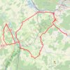 Itinéraire Landécourt, distance, dénivelé, altitude, carte, profil, trace GPS