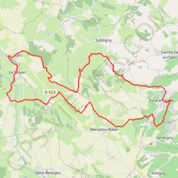 Itinéraire Défi des birettes, distance, dénivelé, altitude, carte, profil, trace GPS