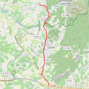 Itinéraire Canal des pernes, distance, dénivelé, altitude, carte, profil, trace GPS