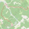 Itinéraire Tour du Pays de Dieulefit - Teyssières à Vesc (Col de Blanc), distance, dénivelé, altitude, carte, profil, trace GPS