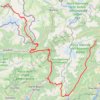 Itinéraire Track-E5. ST MORITZ, distance, dénivelé, altitude, carte, profil, trace GPS