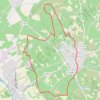 Itinéraire Le tour des vignobles - Corneilhan, distance, dénivelé, altitude, carte, profil, trace GPS