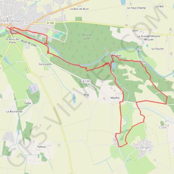 Itinéraire Circuit de la Vallée du Don, distance, dénivelé, altitude, carte, profil, trace GPS