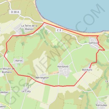 Itinéraire trace, distance, dénivelé, altitude, carte, profil, trace GPS