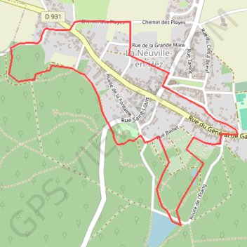 Itinéraire A la rencontre de Saint-Louis, distance, dénivelé, altitude, carte, profil, trace GPS