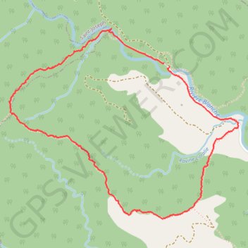 Itinéraire Circuit de Coeur Bouliki, distance, dénivelé, altitude, carte, profil, trace GPS