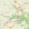 Itinéraire Boucle des coteaux - Quittebeuf, distance, dénivelé, altitude, carte, profil, trace GPS