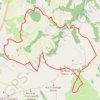 Itinéraire Monts d'Arrée, Le Relec, distance, dénivelé, altitude, carte, profil, trace GPS