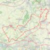 Itinéraire Ophain-Bois-Seigneur-Isaac, distance, dénivelé, altitude, carte, profil, trace GPS