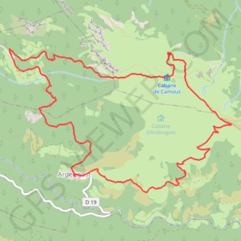 Itinéraire Ardengo Saint-Montarrouy, distance, dénivelé, altitude, carte, profil, trace GPS