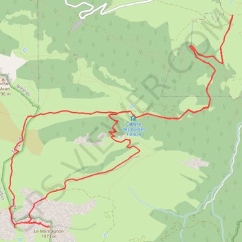 Itinéraire massibe-montagnon-Mariano-le-03-09-09, distance, dénivelé, altitude, carte, profil, trace GPS