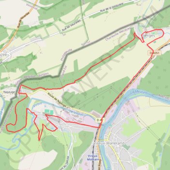 Itinéraire La Croix du Duel, distance, dénivelé, altitude, carte, profil, trace GPS