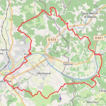 Itinéraire Randonnée à Saint-Vite, distance, dénivelé, altitude, carte, profil, trace GPS