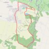 Itinéraire Circuit en pays Mitau - Théhillac, distance, dénivelé, altitude, carte, profil, trace GPS
