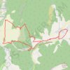 Itinéraire Des Garandons à Marignac - Chamaloc, distance, dénivelé, altitude, carte, profil, trace GPS