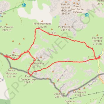 Itinéraire 2018-01-15 16:32:37, distance, dénivelé, altitude, carte, profil, trace GPS