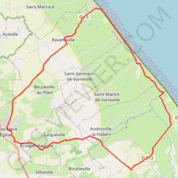 Itinéraire PARCOURS CLM, distance, dénivelé, altitude, carte, profil, trace GPS