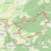 Itinéraire Grès et mystères de la forêt - Lorentzen, distance, dénivelé, altitude, carte, profil, trace GPS