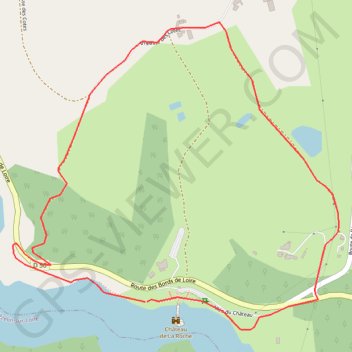Itinéraire Autour des Gorges de la Loire - Le Château de la Roche - Saint-Priest-la-Roche, distance, dénivelé, altitude, carte, profil, trace GPS