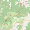 Itinéraire Montmorin - Rosans, distance, dénivelé, altitude, carte, profil, trace GPS