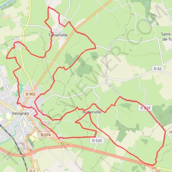 Itinéraire 1 - RAN27.25ok, distance, dénivelé, altitude, carte, profil, trace GPS