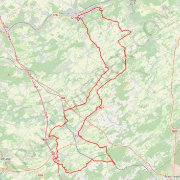 Itinéraire BBF/2025/110-20486761, distance, dénivelé, altitude, carte, profil, trace GPS