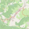 Itinéraire De Valsenestre à Entraigues par les crêtes, distance, dénivelé, altitude, carte, profil, trace GPS